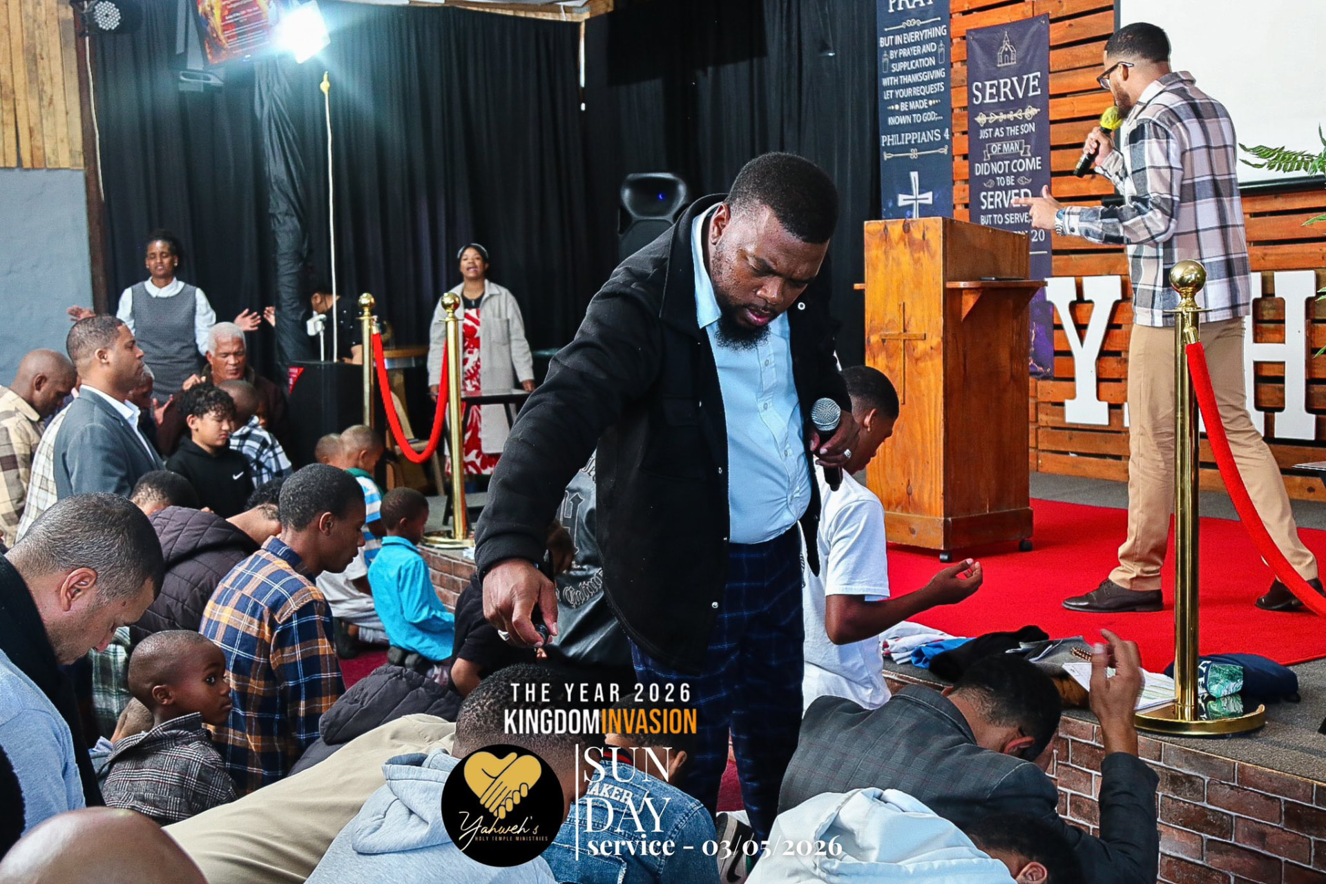 Anointing the Men